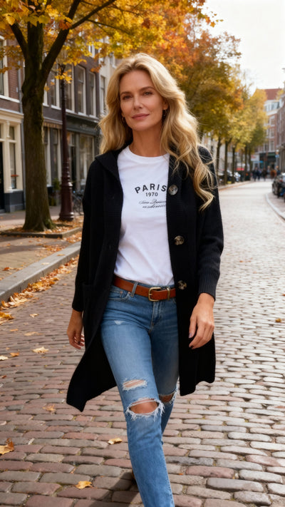 VARENZI | CARDIGAN LONG