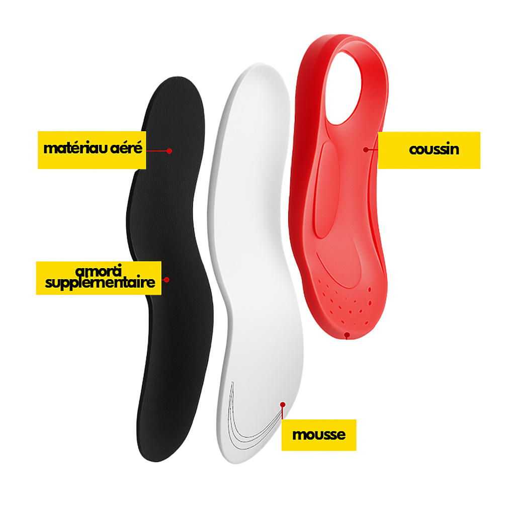 VARENZI | CHAUSSURES DE RANDONNÉE - Semelle orthopédique GRATUITE incluse