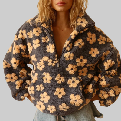 VARENZI | PULL À MOTIFS FLORAUX