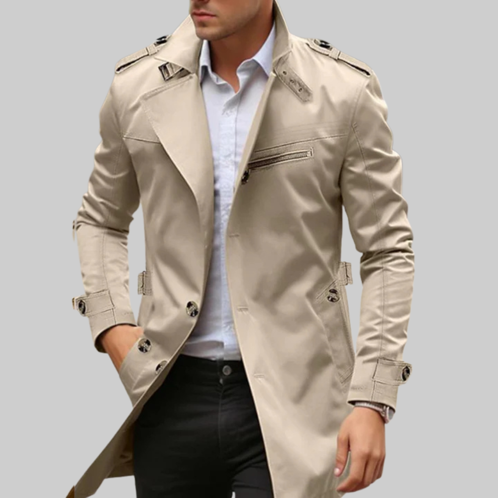 VARENZI | ÉLÉGANT MANTEAU POUR HOMME