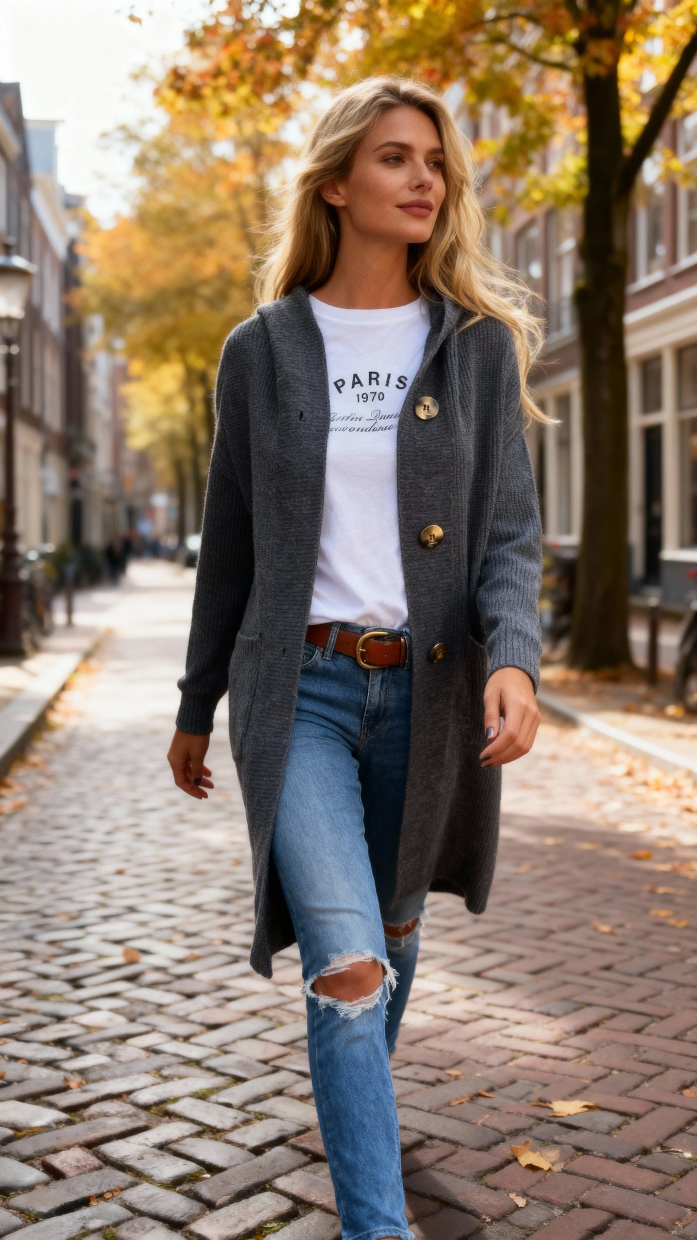 VARENZI | CARDIGAN LONG