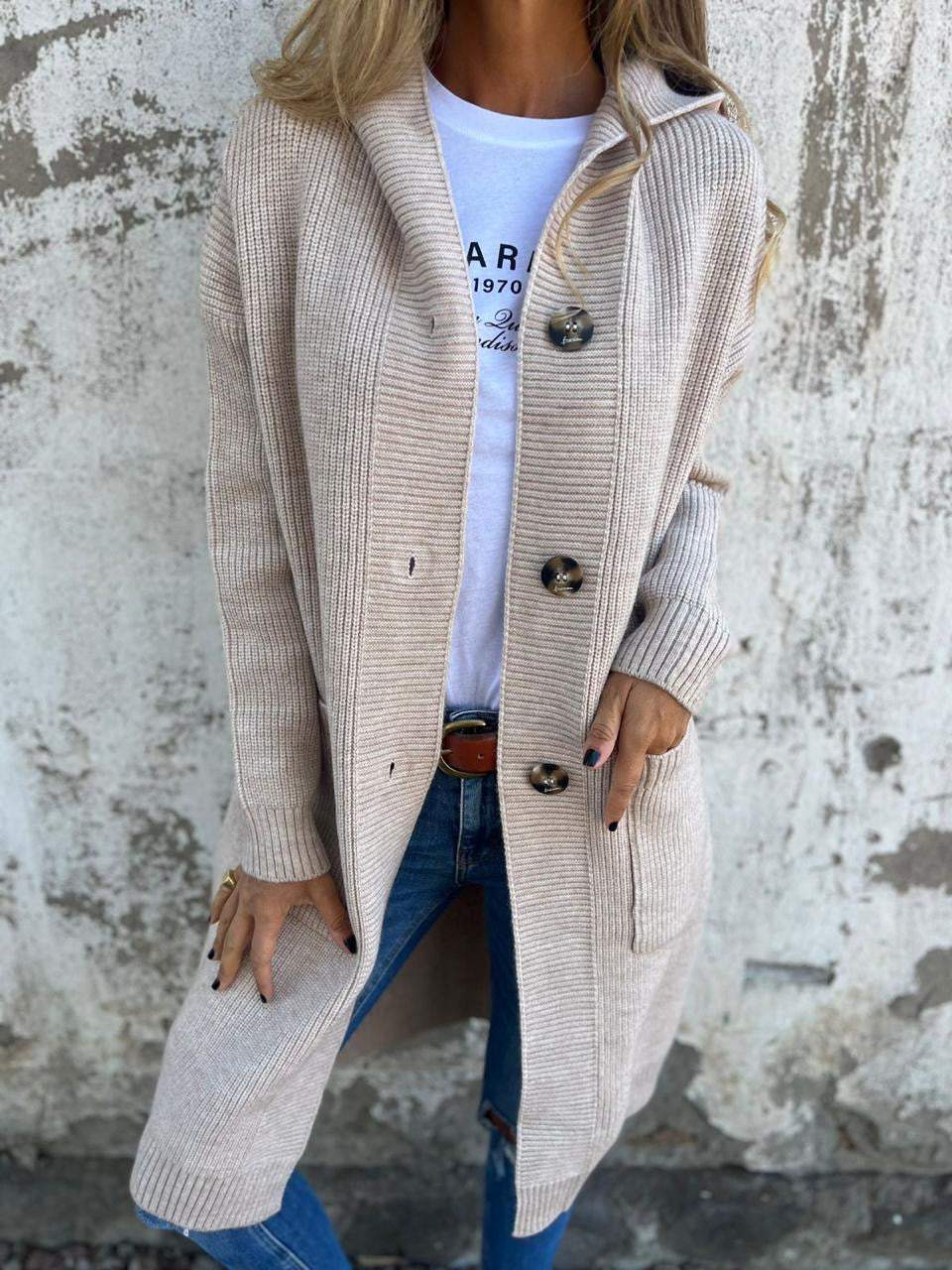 VARENZI | CARDIGAN LONG